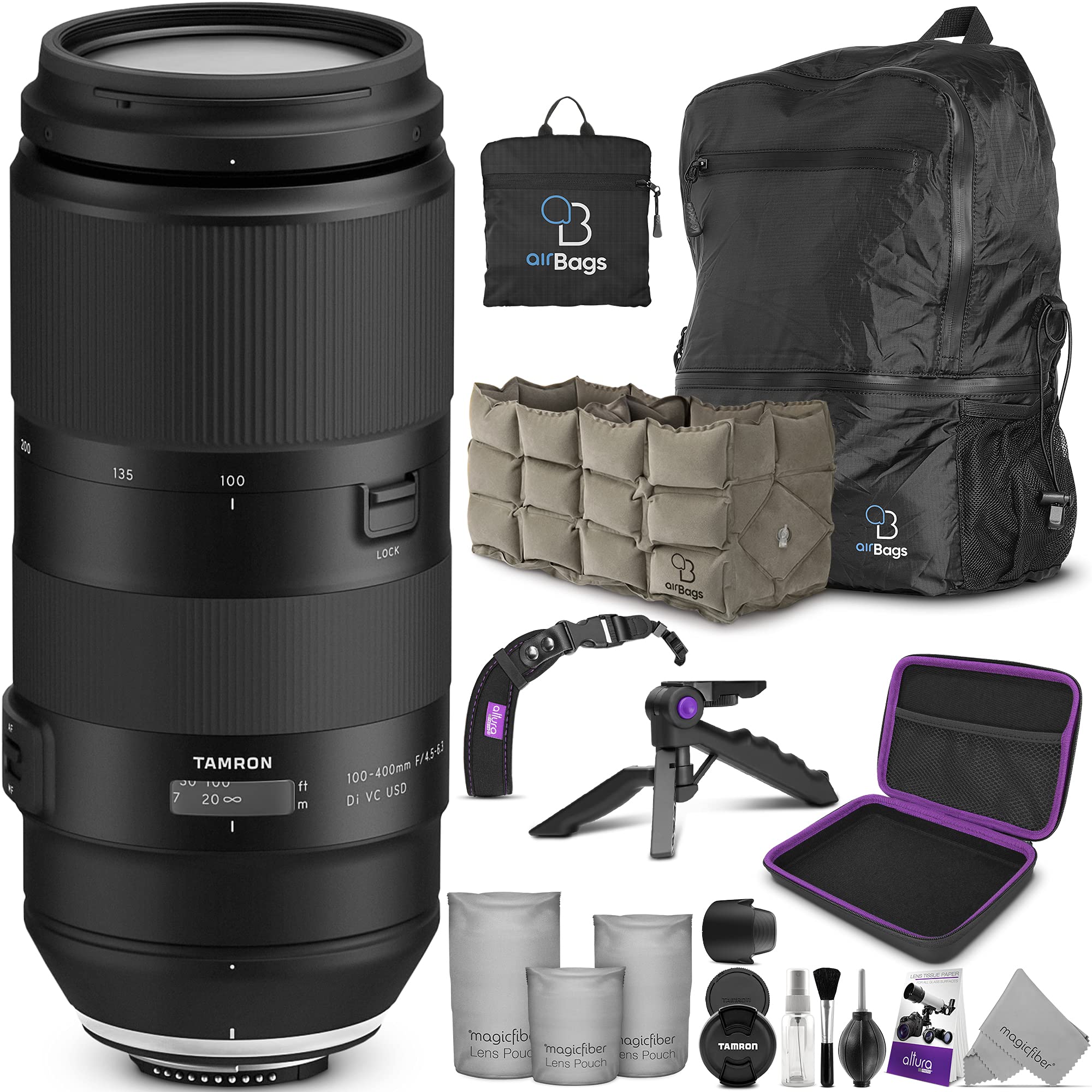 Amazon.com : Tamron 100-400mm f/4.5-6.3 Di VC USD Lens for